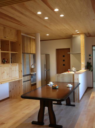 オープンスタイルのキッチン