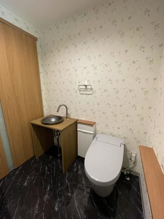 手の届きやすい位置に収納を設置