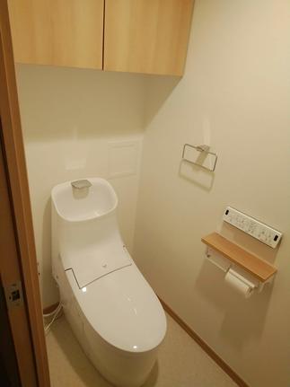 トイレも新しく交換