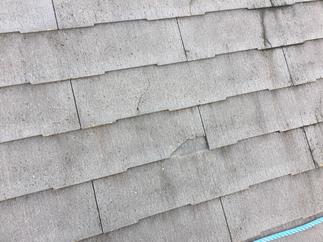 【ビフォー】コロニアル（ストレートの屋根）張替え