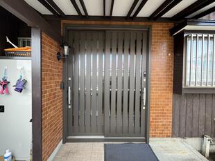 大牟田市　Ｍ様邸　玄関引戸リシェント工事