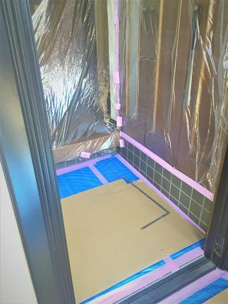 家の顔なので養生はしっかり