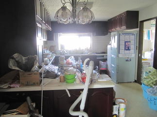 キッチン施工前状況