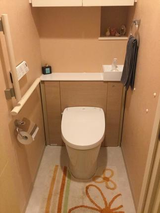 タンクレスのようなすっきり感があります