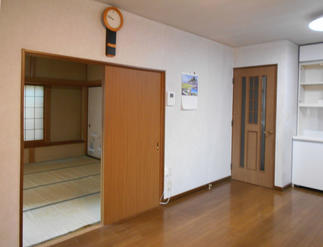 【Before】部屋を細かく分けていた既存空間