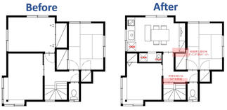 2階は息子様世帯の生活のスペースに