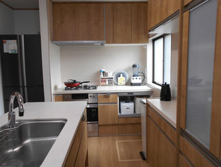 たくさんの家電機器も設置出来て機能性抜群