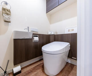 快適な機能満載のトイレ