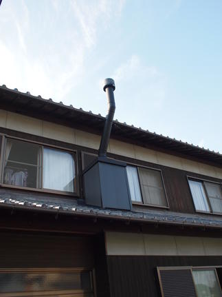 煙突は頑丈に！
