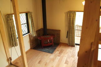薪ストーブを設置