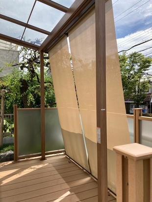 ウッドデッキ・スタイルシェード・テラス・フェンス工事