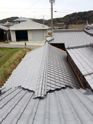 屋根　After