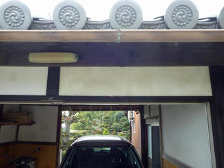 外壁しっくい修繕after