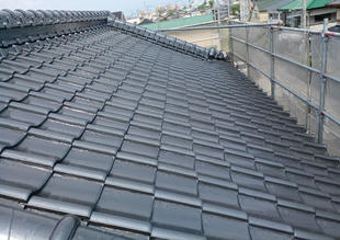 062 屋根塗装工事で古い屋根をピカピカに 佐賀市