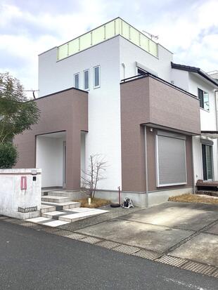 068 汚れもスッキリ外壁塗装工事　大野城市