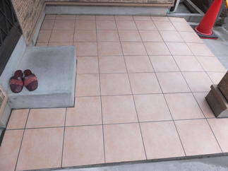 テラス+ウッドデッキの周りも一緒にコーディネート