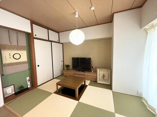 LDK｜リビング｜壁と襖をなくして、つながる空間へ
