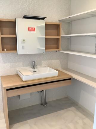 洗面化粧台　ルミシス