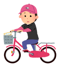 自転車に乗る 黒ポロ.png