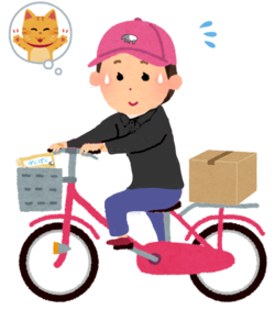 自転車に乗る 黒ポロ - コピー - コピー.png
