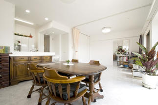 和室をなくし、ひと続きの広い空間になりました