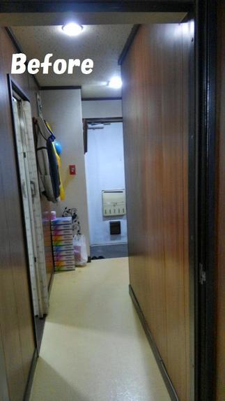 玄関施工前