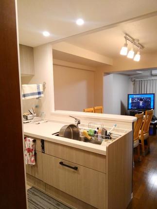 開放的なLDKに変身