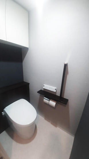 横浜市磯子区 T様邸 シンプルな美しさと使いやすさが調和したトイレ空間に