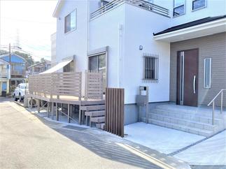 樹ら楽ステージ　デザイナーズパーツフェンス　スタイルシェード