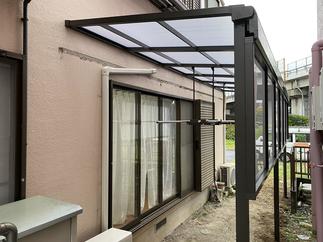 LIXIL　テラス屋根　スピーネ