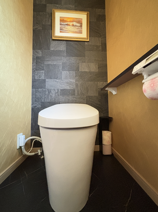 トイレは「美」にこだわった仕上がり