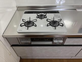 お手入れがラクなガラストップのガスコンロ