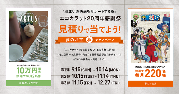 エコカラット20周年感謝祭