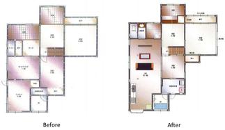 図面　Before/After