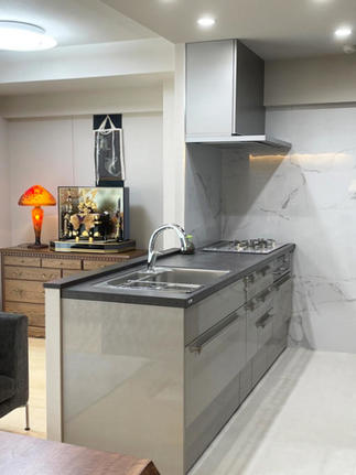 機能性も抜群！スタイリッシュで美しいキッチン