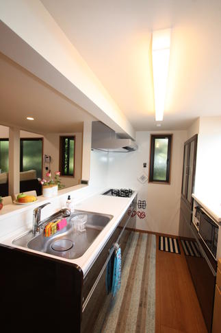 会話が弾む対面キッチン