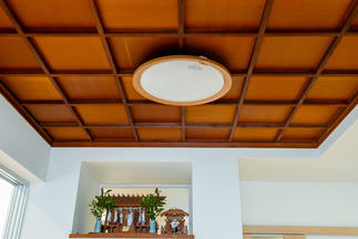 こだわりの格天井