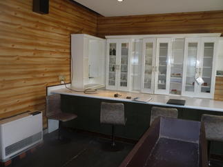 施工前の喫茶店風景