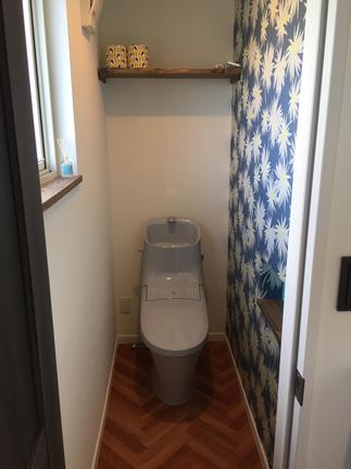 トイレだって個性的に・・・ＣＦテイストに・・・