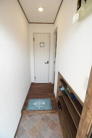 玄関だってスッキリお洒落に・・・