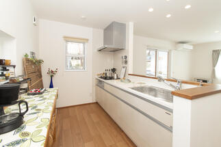 奥様こだわりのキッチン