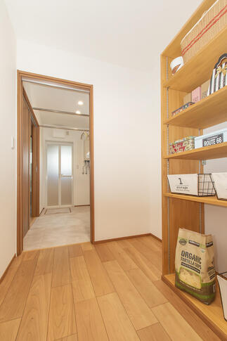 大容量パントリー