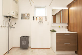 広々ユーティリティ