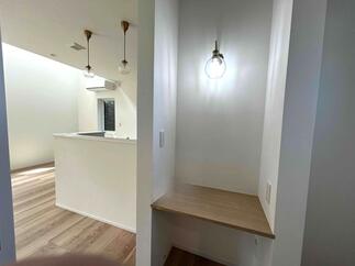 キッチン横の奥様専用スペース