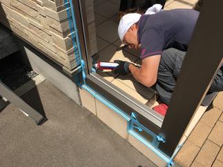 フレーム取り付け