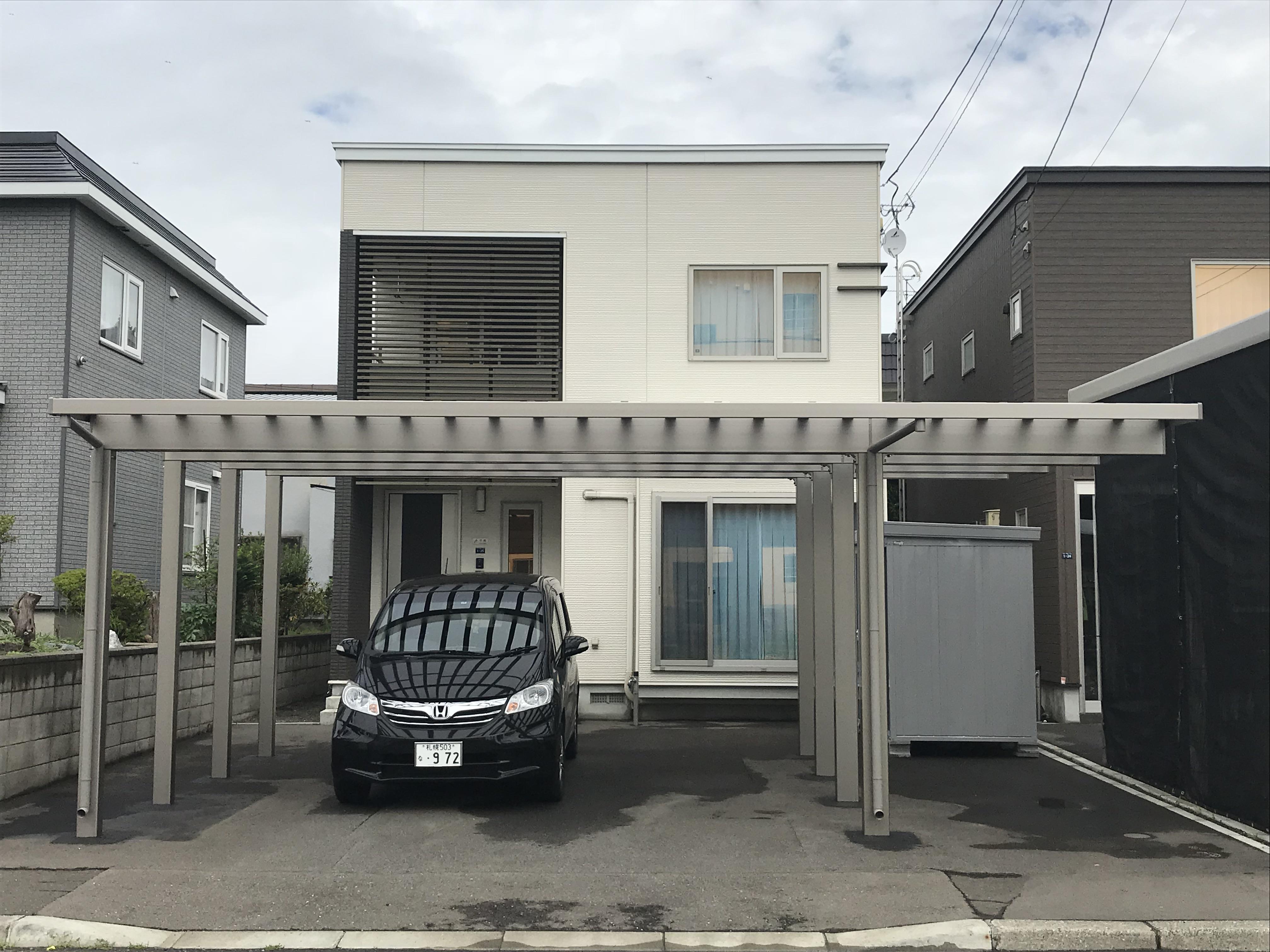 札幌 N邸カーポート工事 札幌市白石区