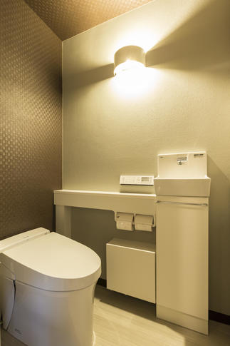 トイレもシックな空間に