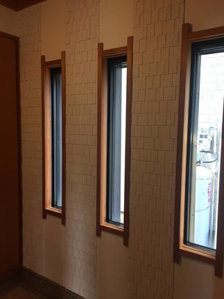 ジメジメしない玄関ホール