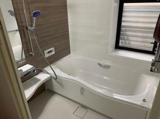 お掃除しやすい浴室