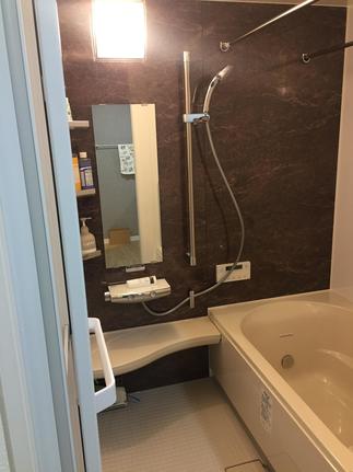 まるでホテルのような浴室